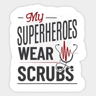 The Real superheroes Sticker